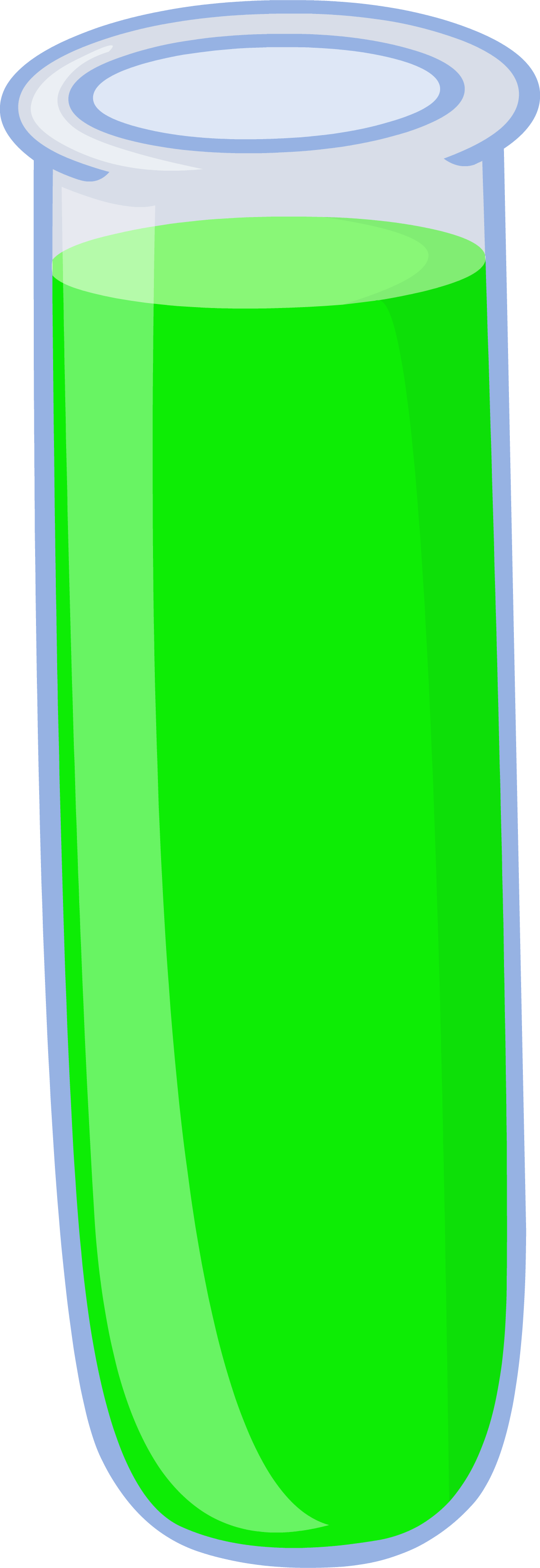 Green clipart test tube, Green test tube Transparent FREE
