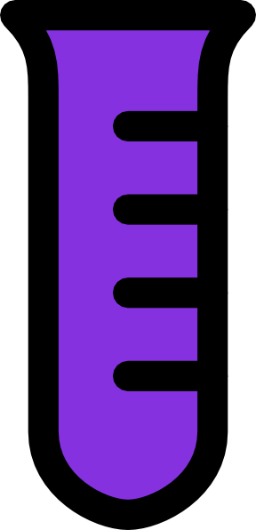 Test tube violet.