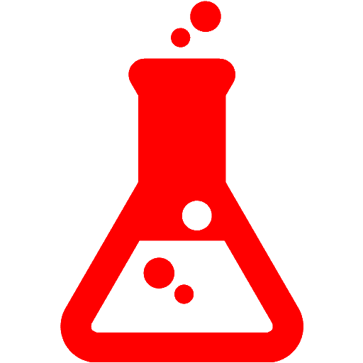 test tube clipart red