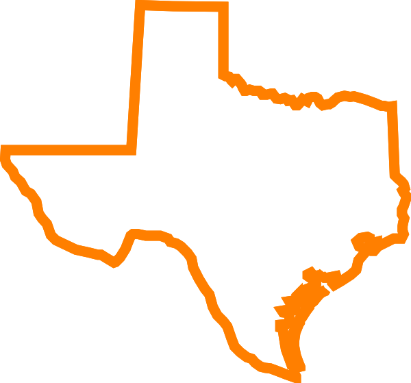 State texas outline.