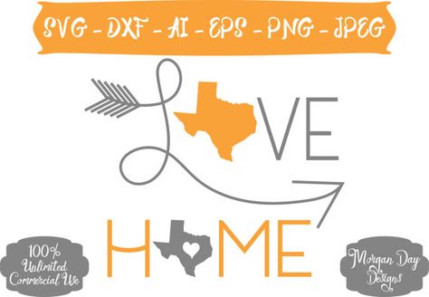 Texas Home SVG