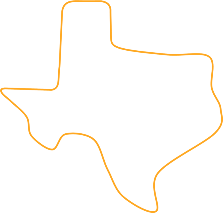 Texas outline clip.