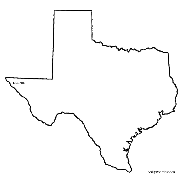State texas clip.