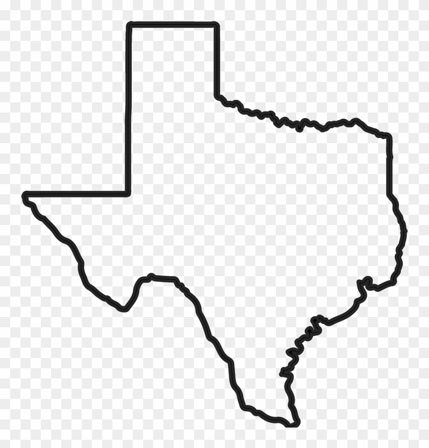 Texas outline transparent.