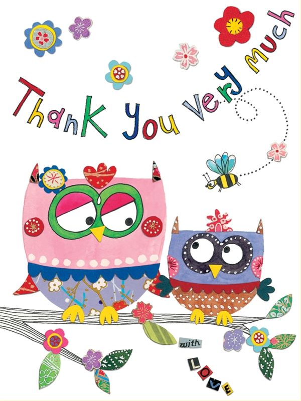 Thank You Clipart owls