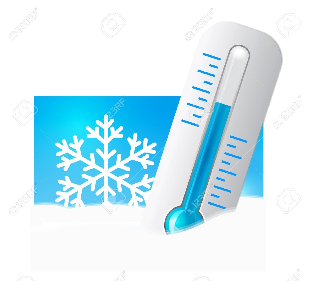 Free cold thermometer.