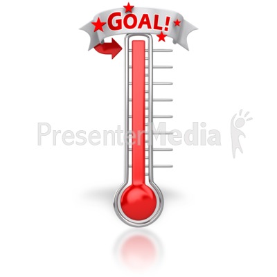 Thermometer Reached Our Goal