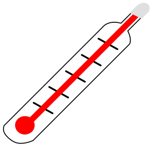 Free fever thermometer.
