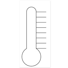Blank thermometer clip.