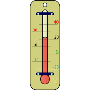 Weather thermometer clip art clipart image