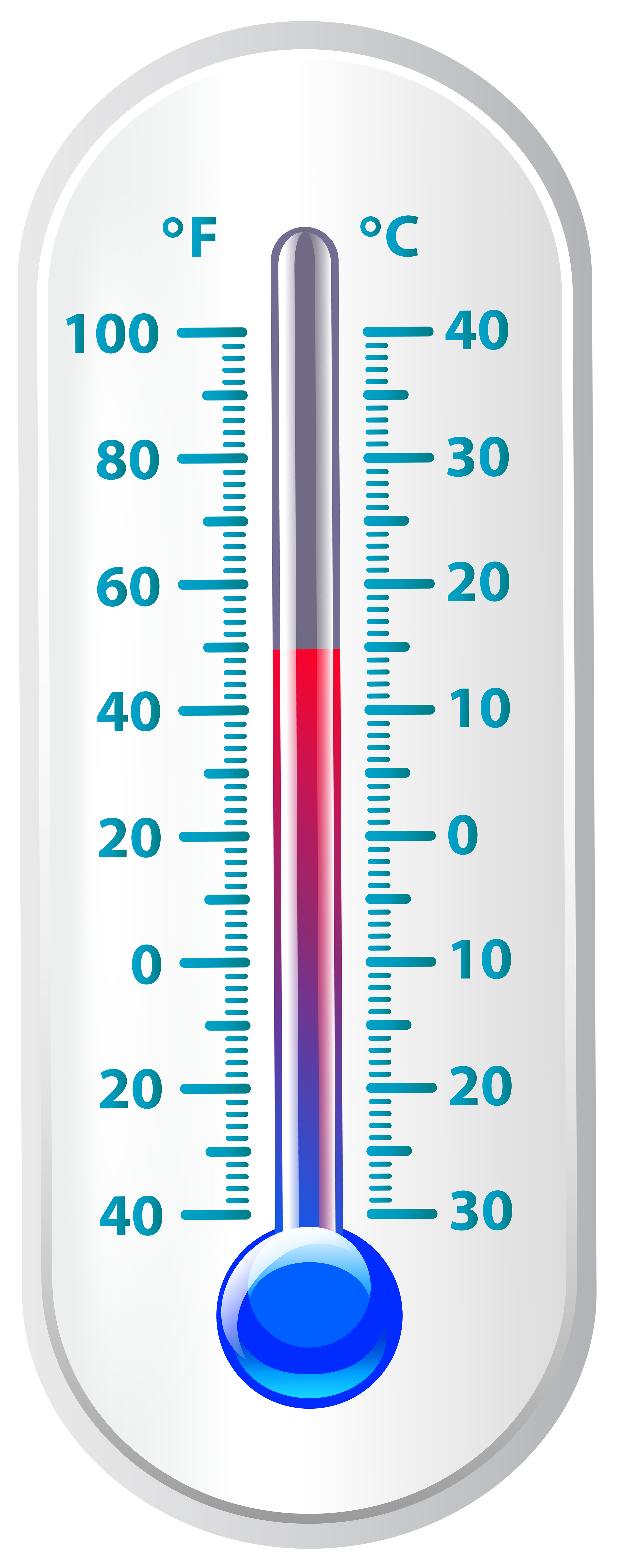 Thermometer Weather Icon PNG Clip Art