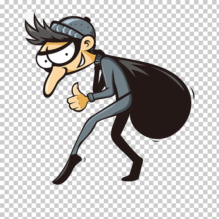 Theft Robbery Cartoon , thief PNG clipart