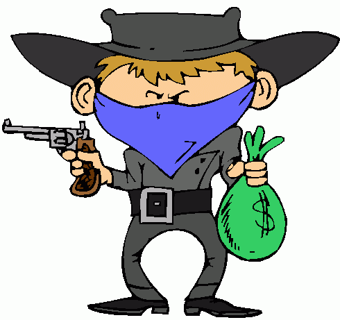 thief clipart theft
