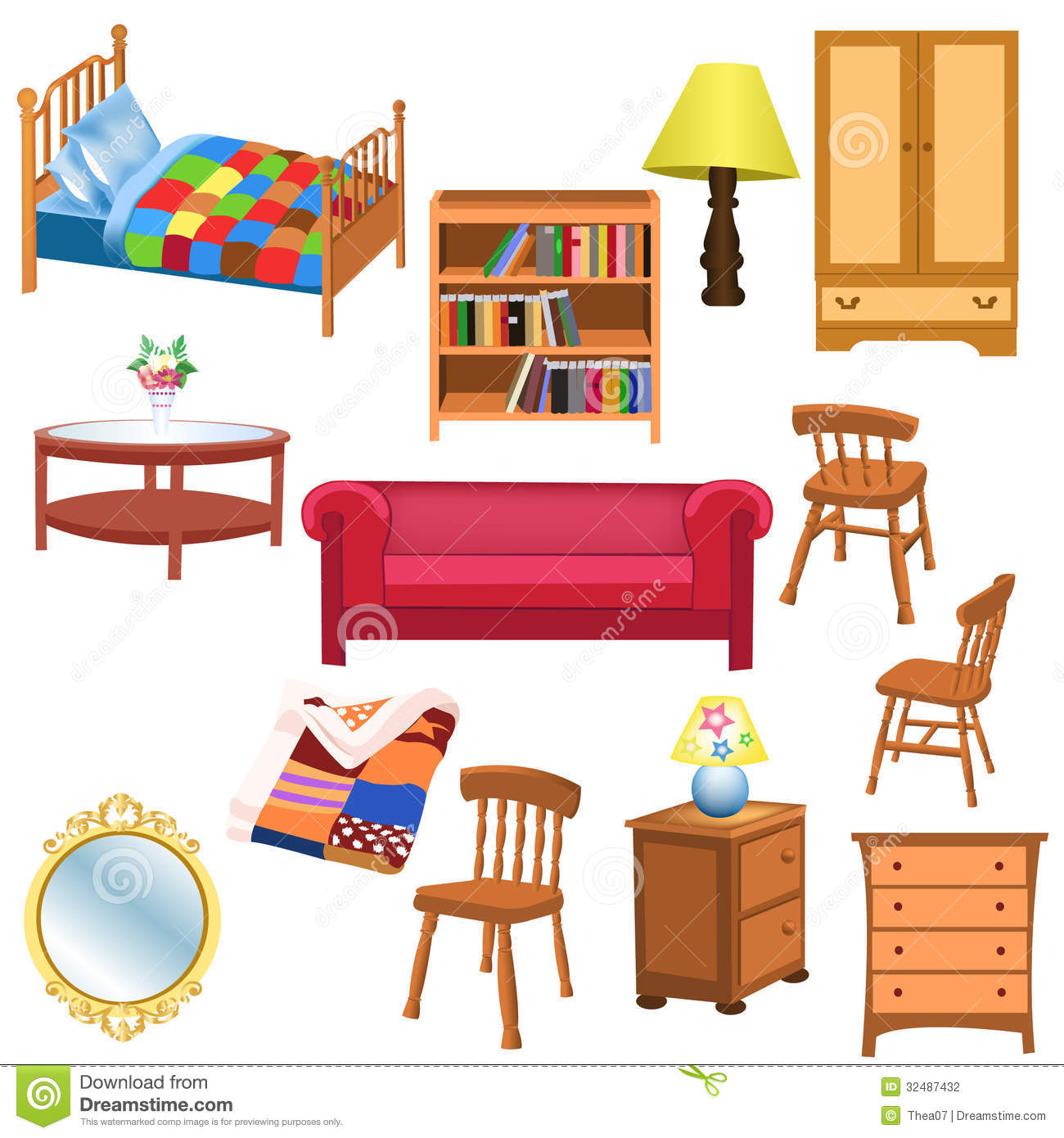 House things clipart