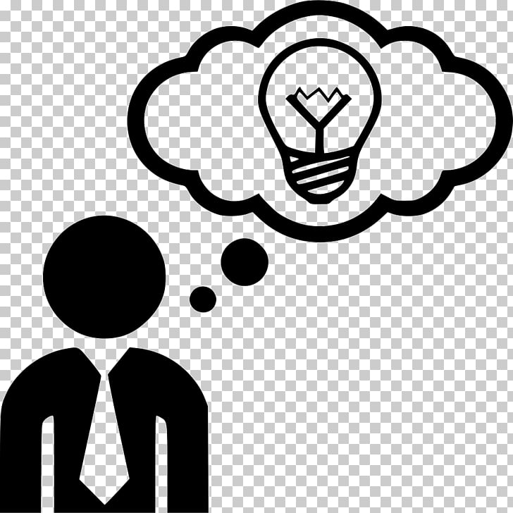 Computer Icons Thought , thinking man PNG clipart