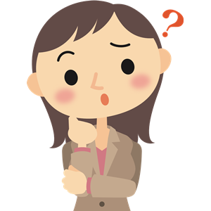 thinking clipart lady