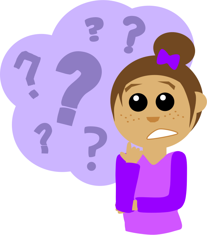 Thinking Woman Clipart