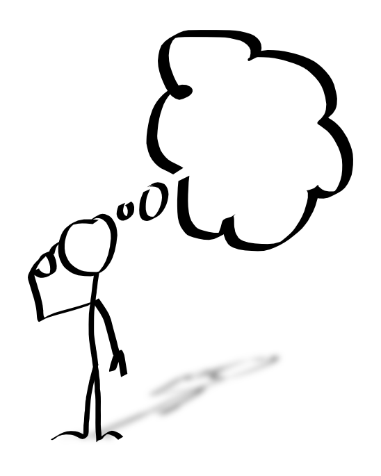 Collection of Person thinking clipart