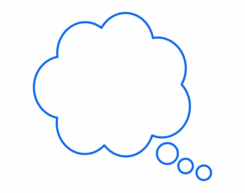 Thought Bubble Png Clipart
