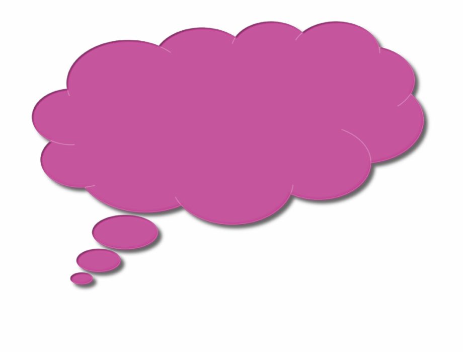 Speech Bubble Png Thinking