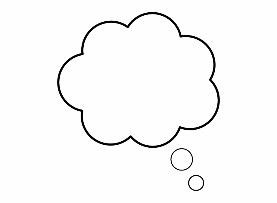 thought bubble clipart small