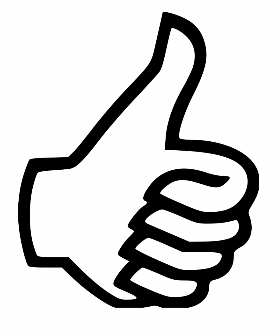 Thumb Clipart Thumbs Up Icon