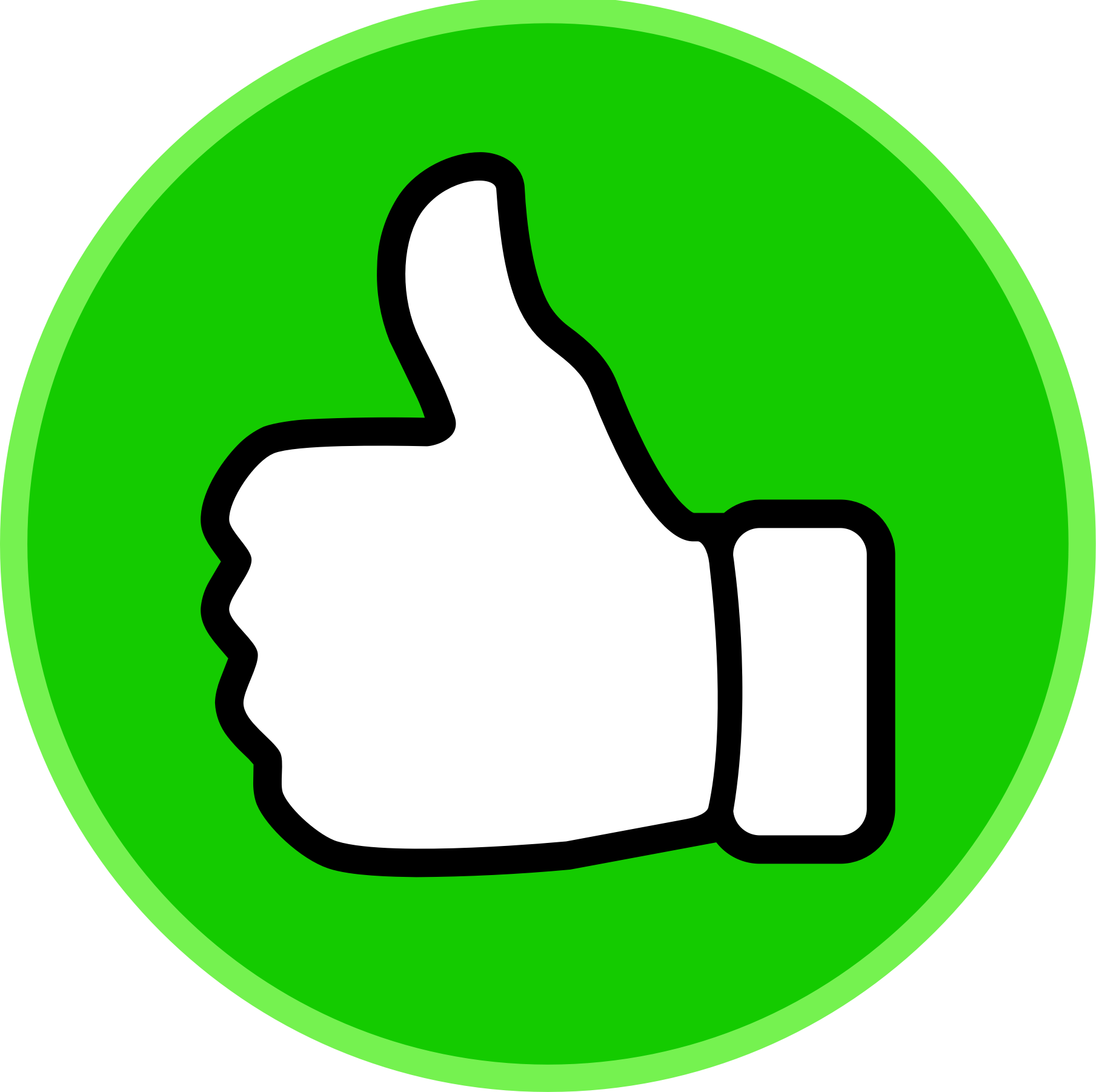 Best Thumbs Up Clipart