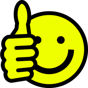 Smiley Face Thumbs Up Animation