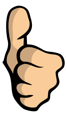 Free Thumbs Up Clipart Pictures