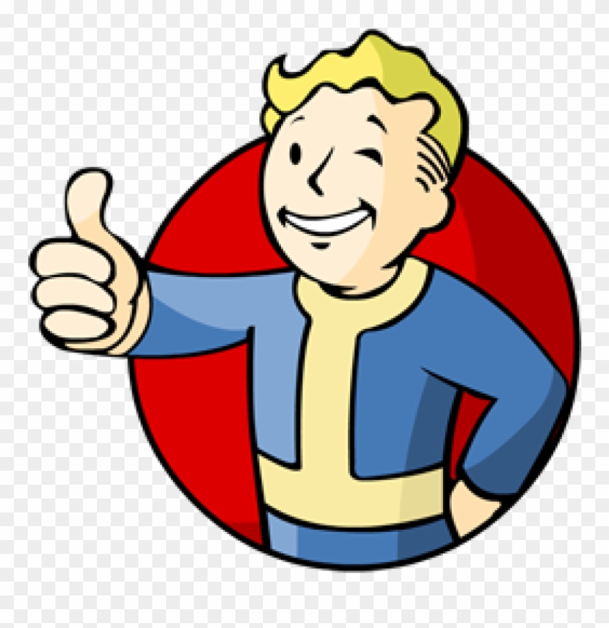 Fallout Boy Thumbs Up Clipart