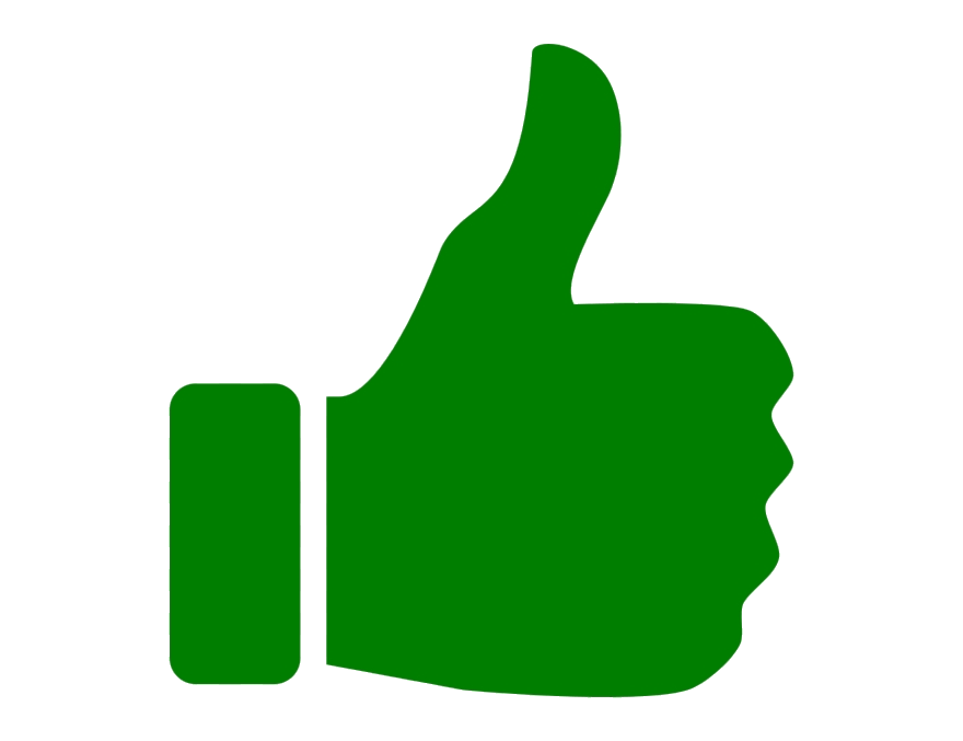 Thumbs Up Icon Green Th Clip Art Transparent Png