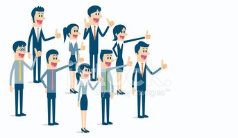 People With Thumbs UP stock vectors
