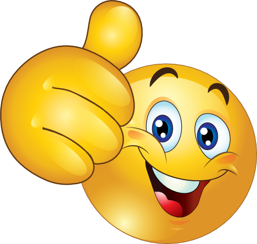 Star thumbs up clipart kid