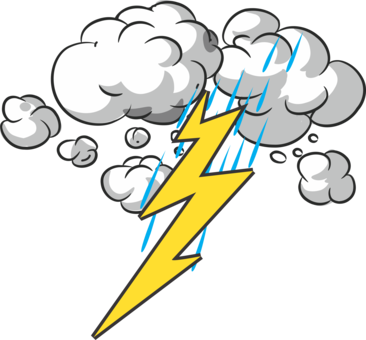 Free Thunderstorm Clipart scared, Download Free Clip Art on