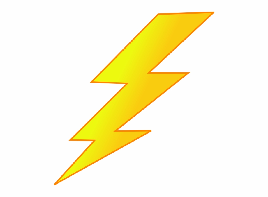 Free Lightning Bolt With Transparent Background, Download