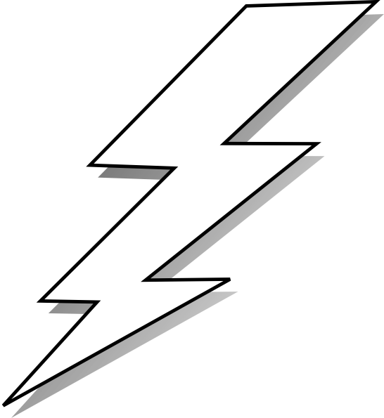 Flash clipart thunder, Flash thunder Transparent FREE for