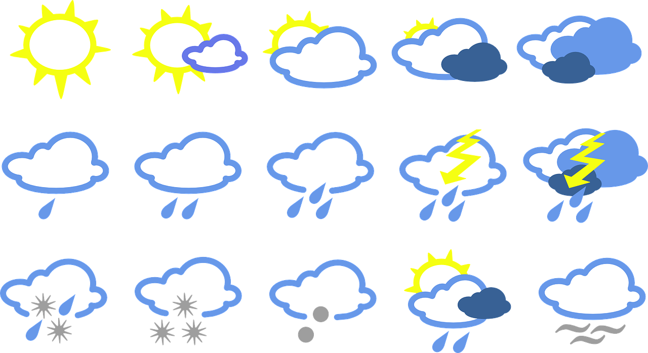 Thunderstorm clipart chance.