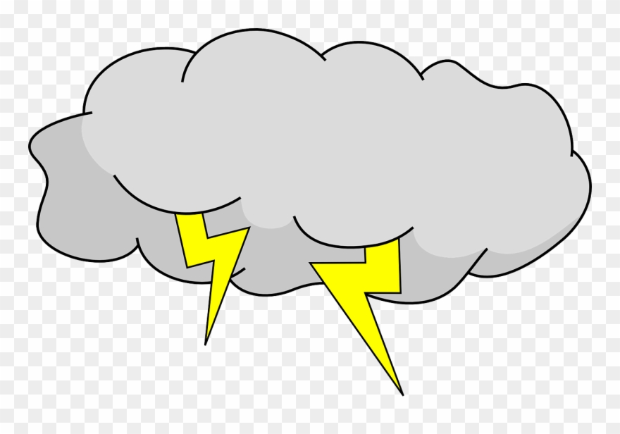 Thunderstorm Clipart Storm Cloud Clipart