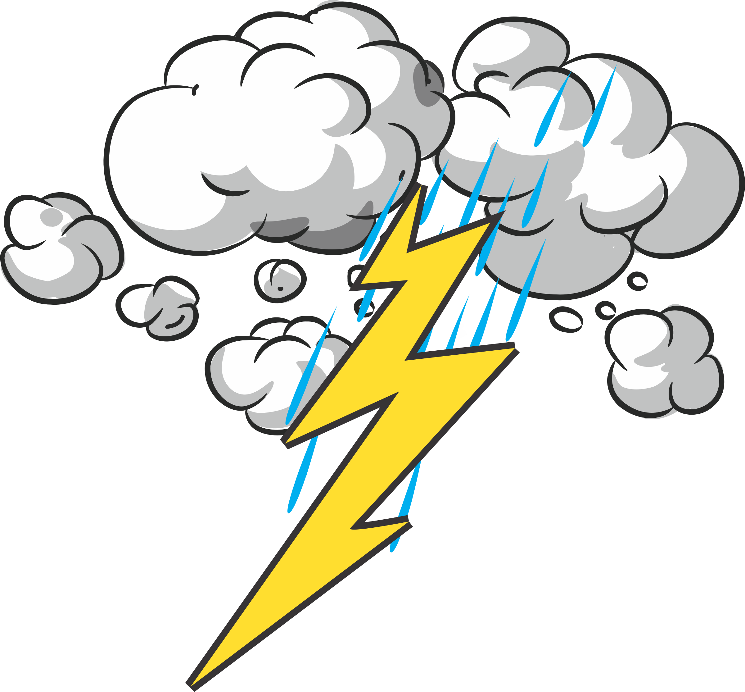 Thunderstorm clipart thunderstorm safety, Thunderstorm