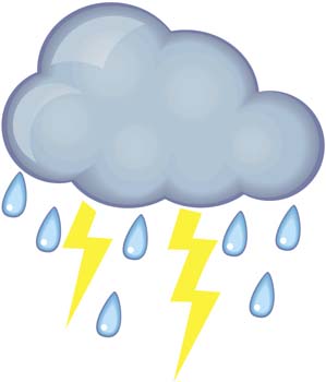 Thunderstorms Clipart