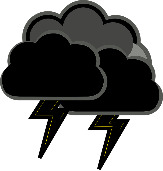 Thunderstorm clipart thunderstorm safety, Thunderstorm