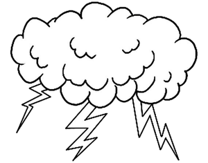 Thunderstorm clipart png.