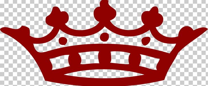 Crown tiara red.