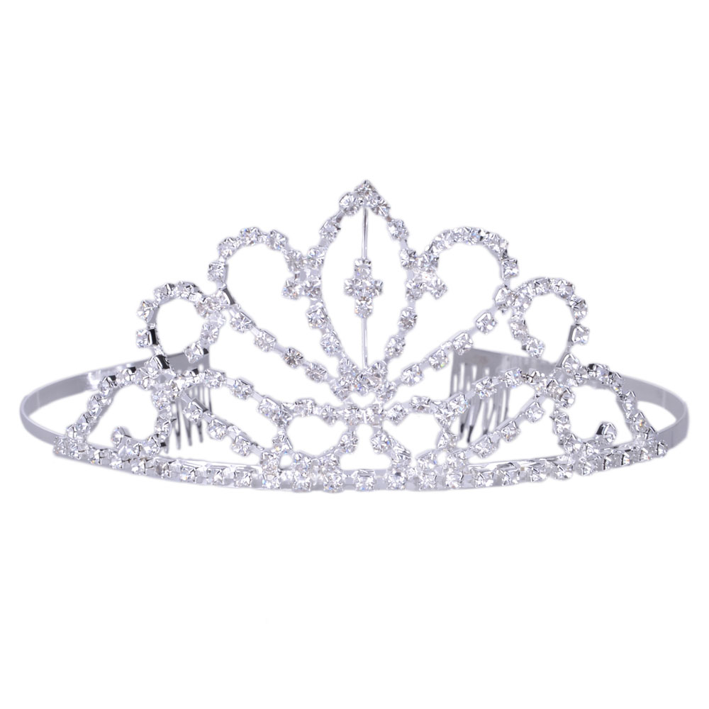 Silver tiara clipart