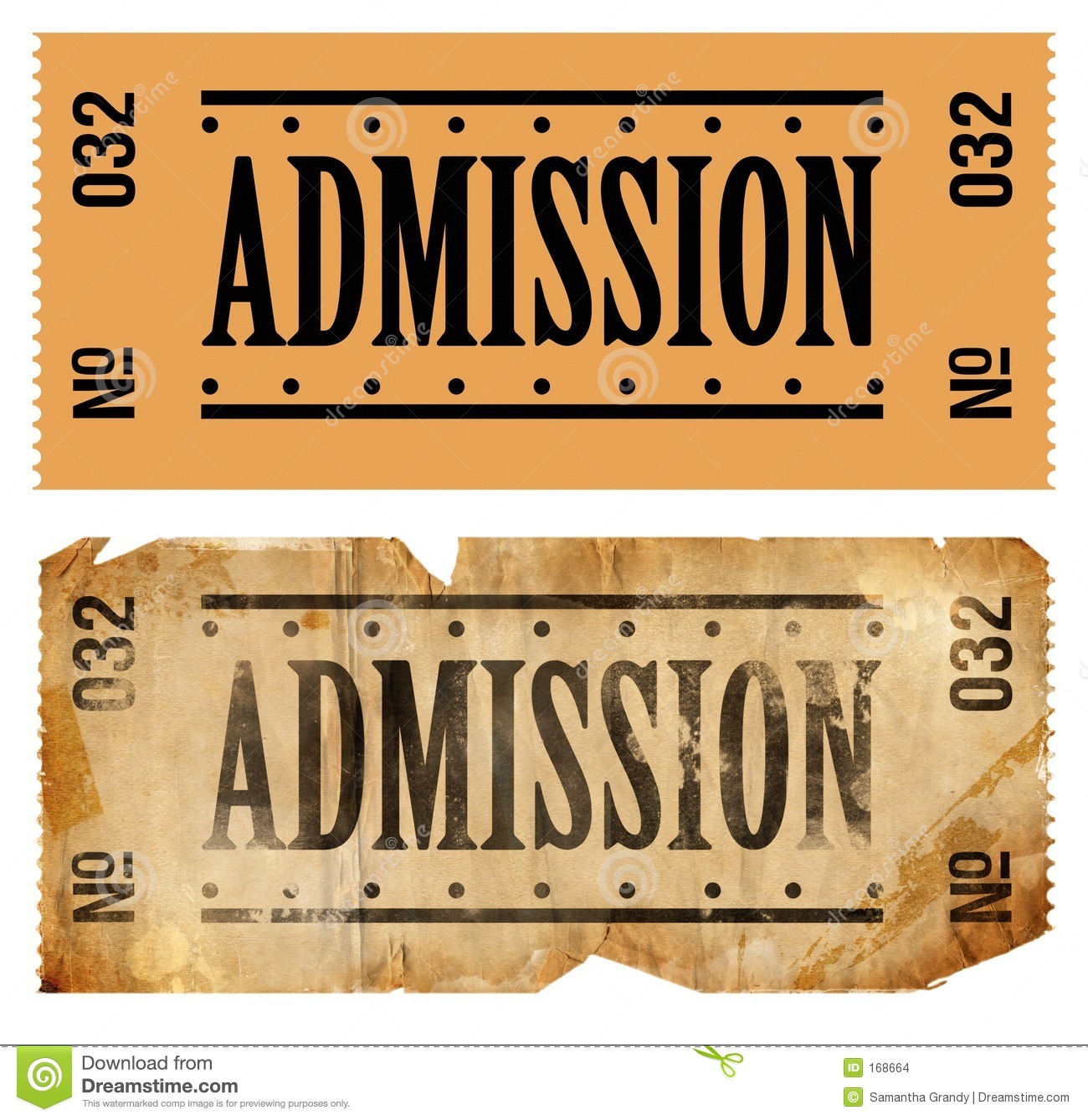 Admission Ticket Clip Art