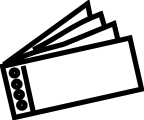 Free Ticket Clipart Black And White, Download Free Clip Art