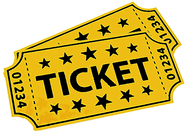 Ticket clipart free.