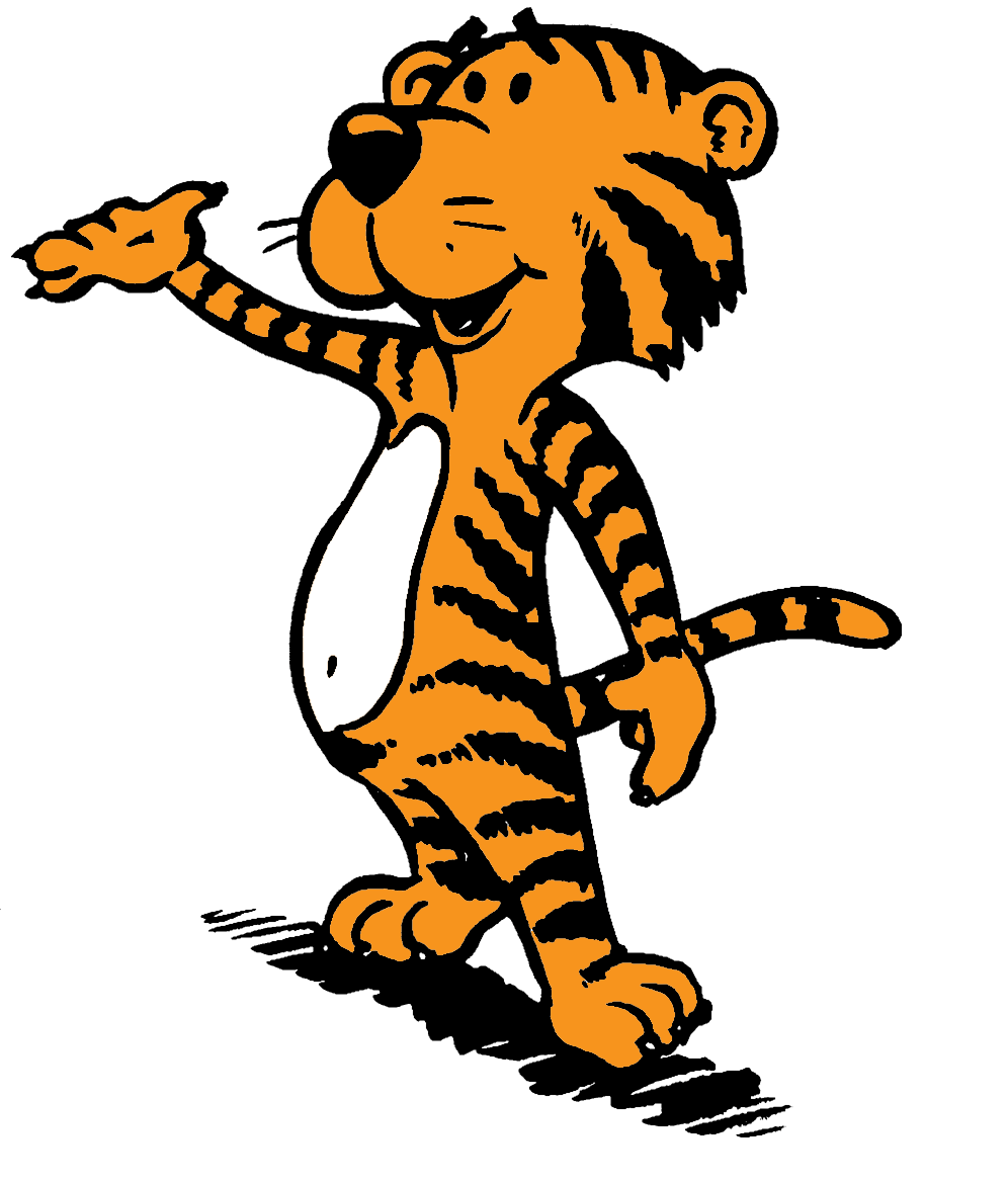 Free cartoon tiger.
