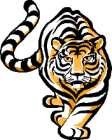Bengal tiger clipart
