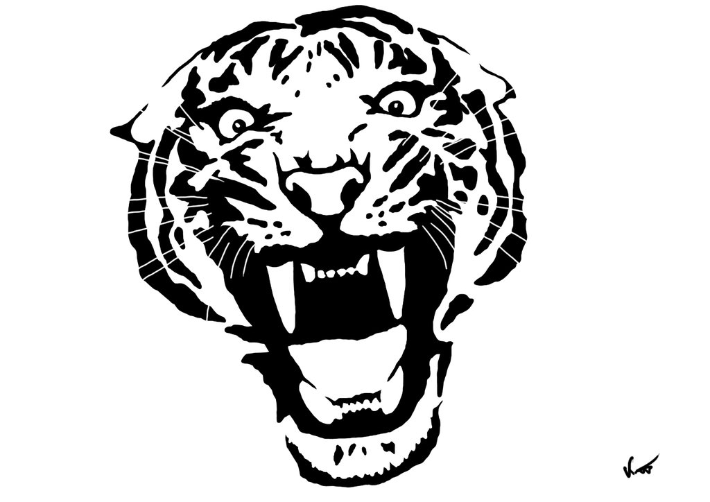 Angry Tiger by RaoulIncorporated on Clipart library